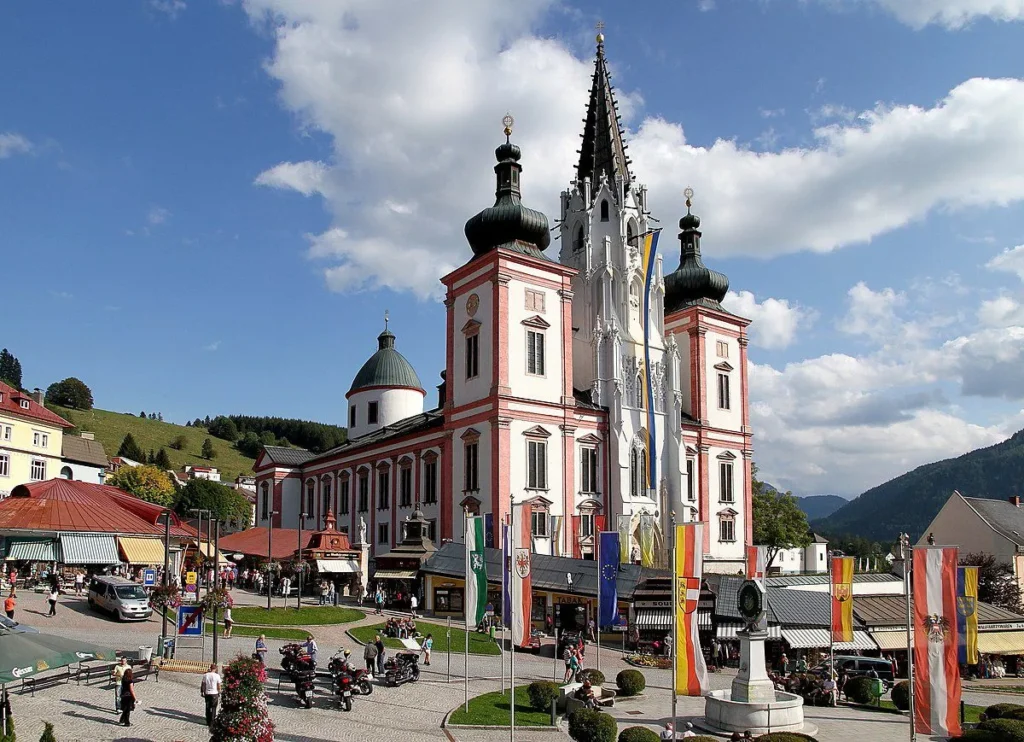 Bazilika u Mariazellu, poznato hodočasničko mjesto u Austriji